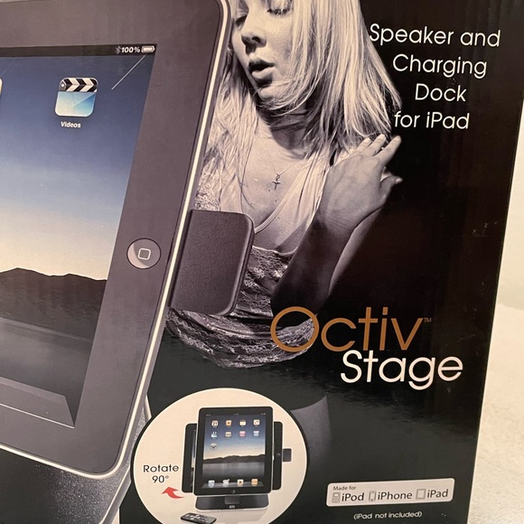 Speaker and Charging Dock For iPad By Altec Lansing - Picture 2 of 4